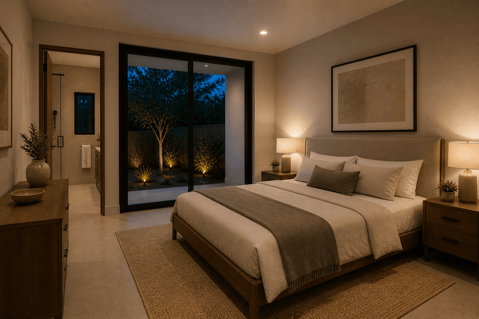 Second bedroom rendering